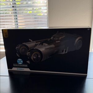 DC Comics Batmobile Toy - Black and Silver